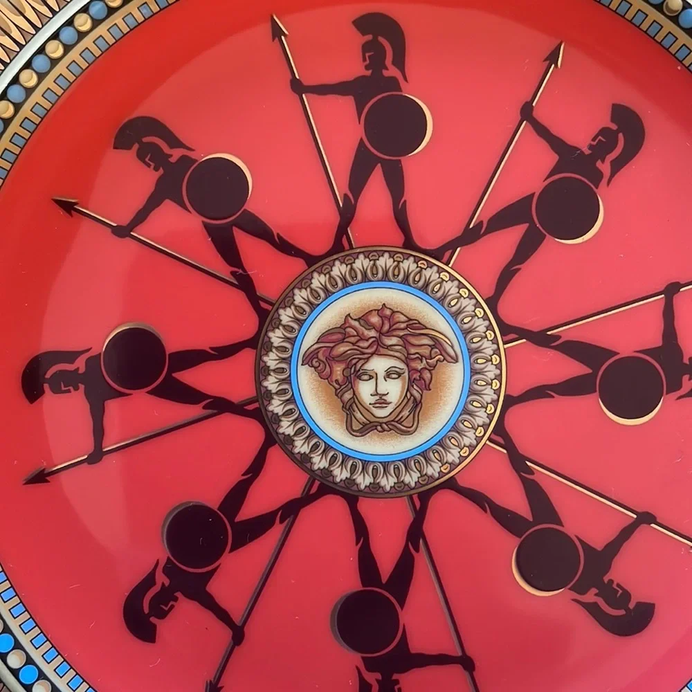 Rosenthal Versace Iconic Heroes Medusa Plate - Picture 2 of 8